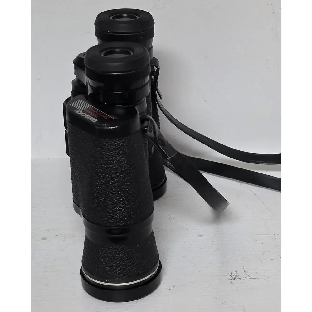 Vintage Tasco ZIP 7x35 Binoculars w/ Case & Strap – Fully Coated Optics